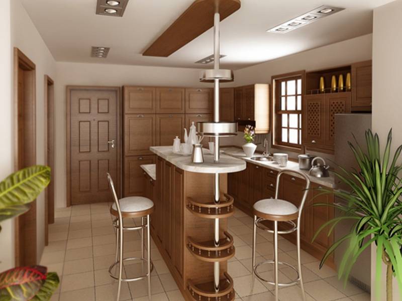 П-образная кухня: 110 фото стильных решений для маленькой и большой кухни, особенности планировки