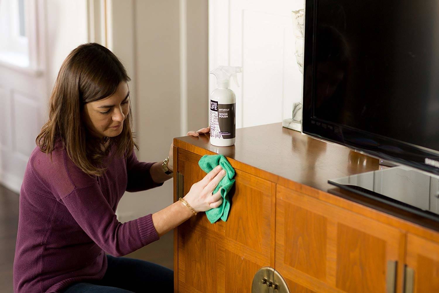 спрей от пыли на мебели в домашних условиях