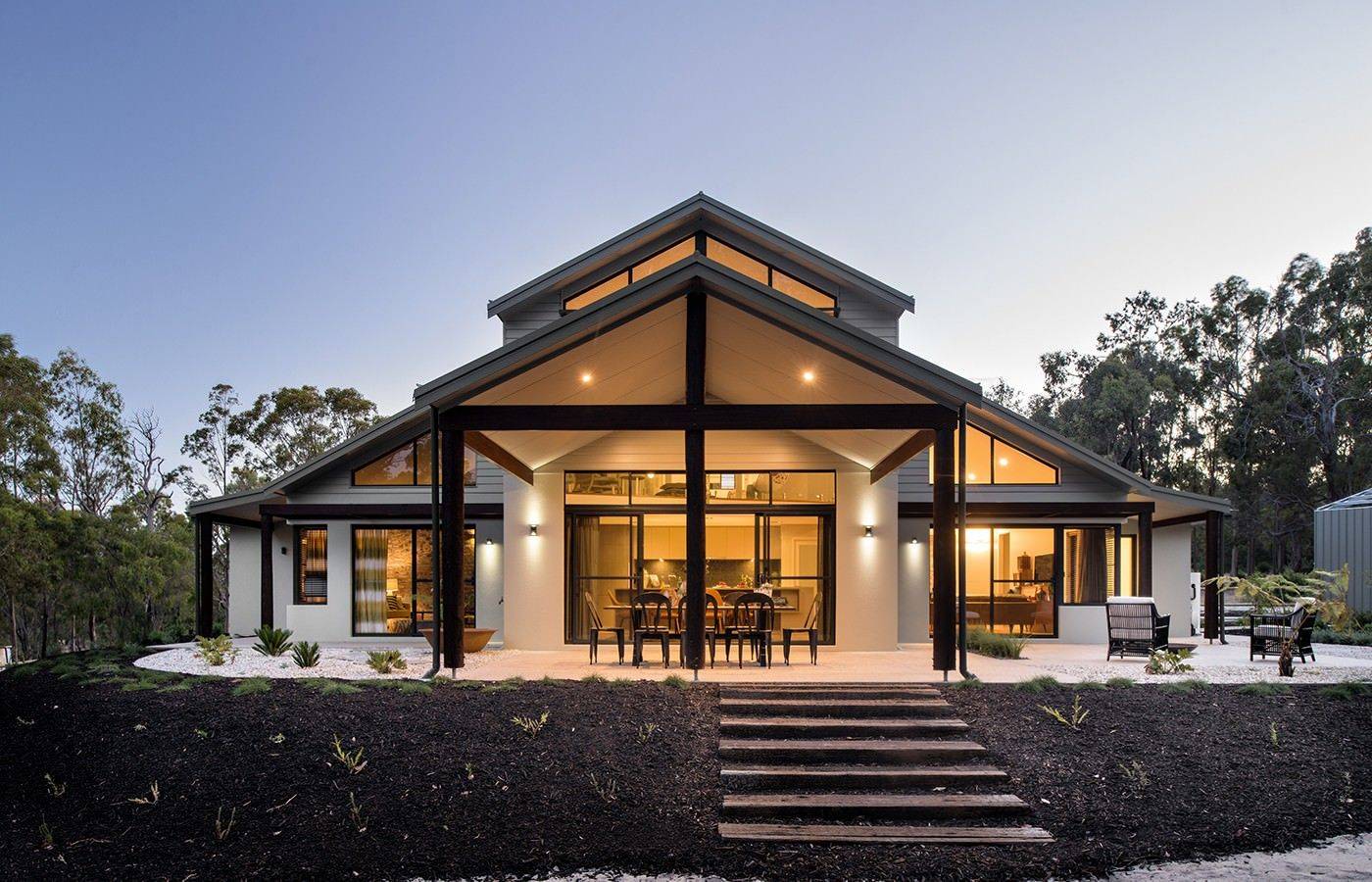 Одноэтажные дома: 65 фото лучших дизайнерских идей оформления