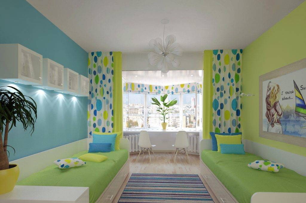 Детская комната для разнополых детей: зонирование помещения, интересные идеи, варианты дизайна интерьера, фото