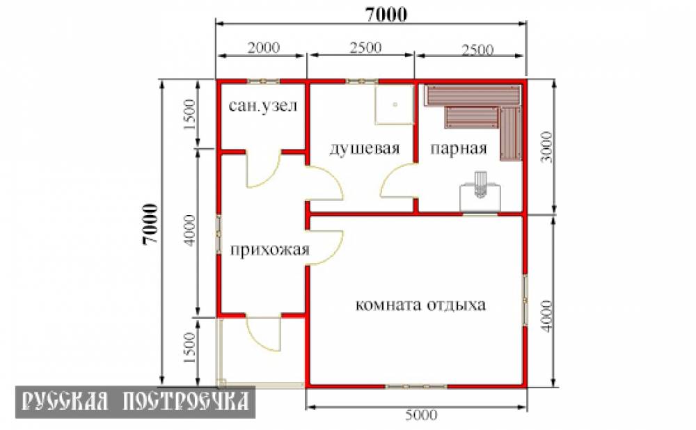 Планировка 7 7. Планировка бани 7х7. Проект бани 7 на 7. Баня 7 на 7 планировка. Баня 6х7 планировка.
