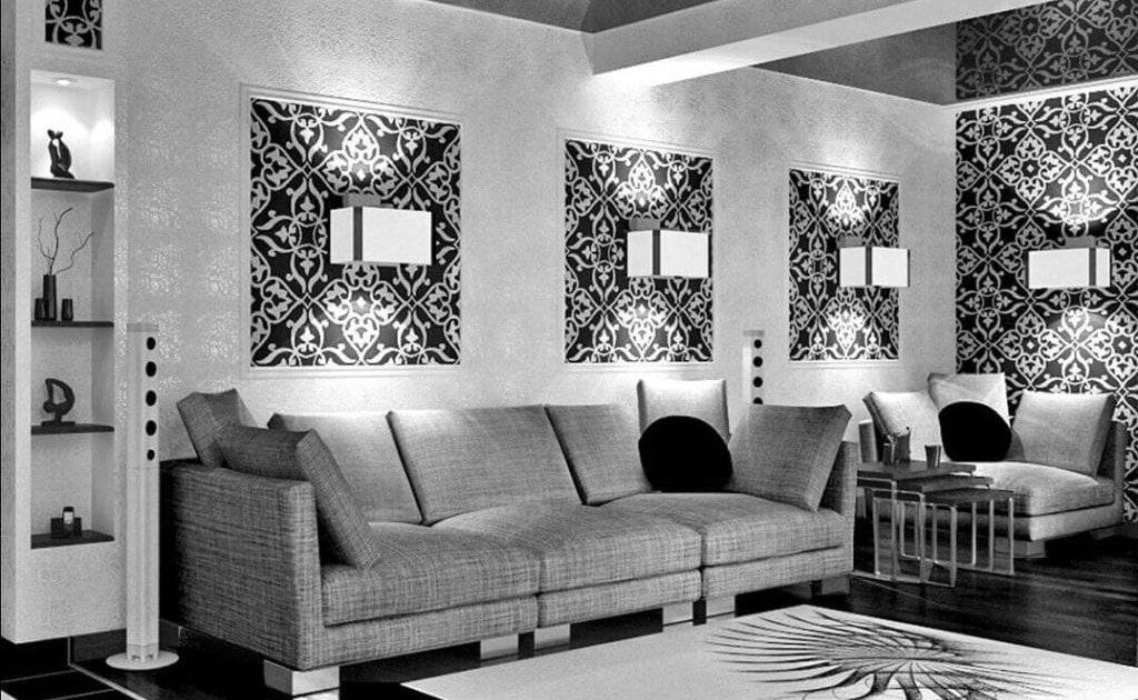 Черно белый цвет в интерьере: подходящие сочетания в дизайне интерьера (66 фото)