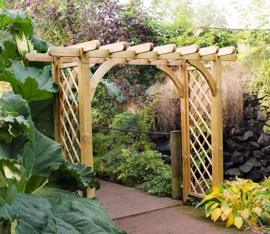 Садовые арки — пошаговая инструкция по изготовлению и применению в ландшафтном дизайне