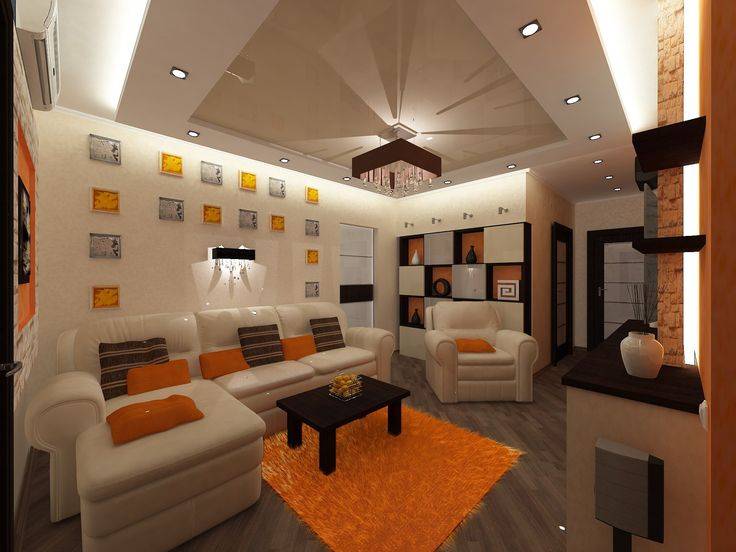 Дизайн трехкомнатной квартиры 80 кв. м: примеры интерьера