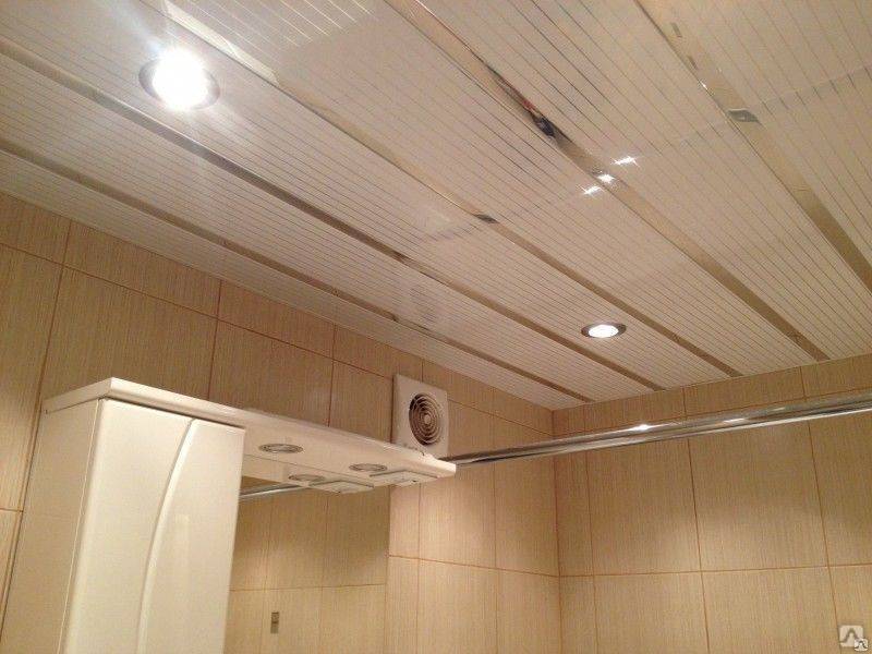 Монтаж реечного потолка в ванной, пошаговая инструкция.