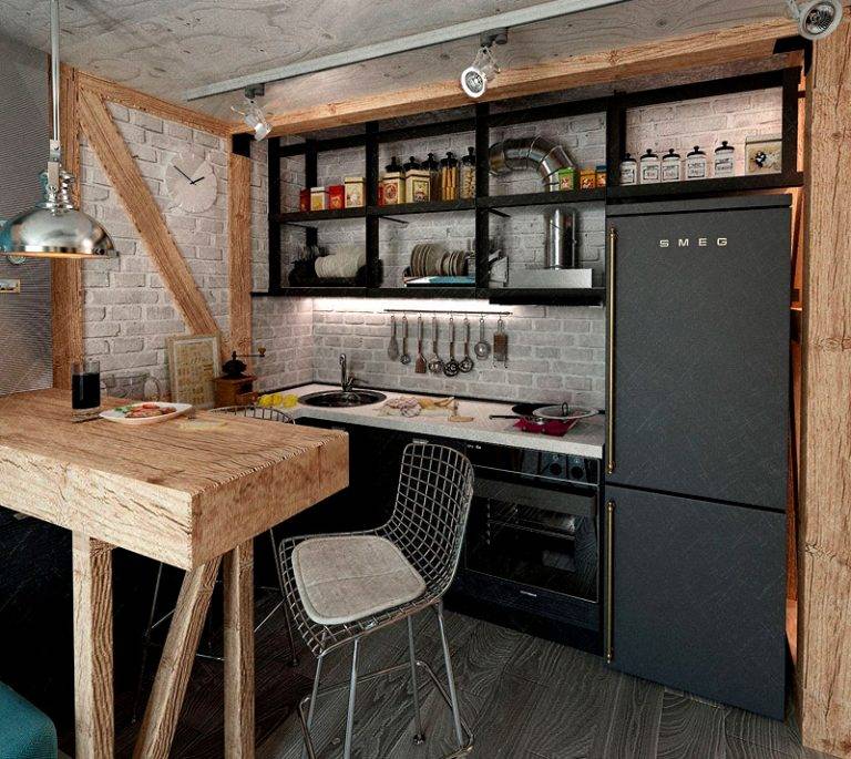 Квартиры в стиле лофт (131 фото): ремонт маленькой квартиры, дизайн-проект малогабаритных помещений