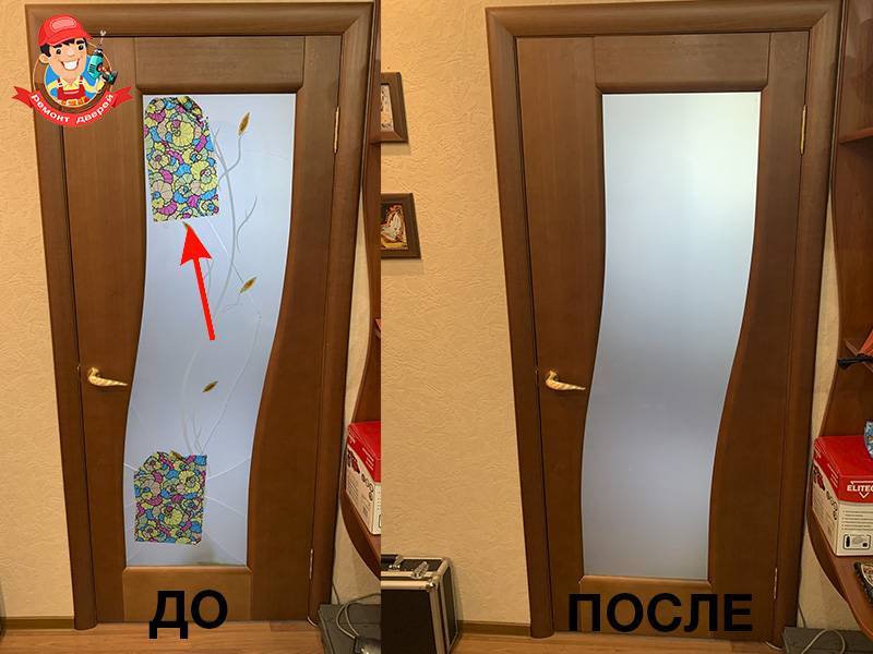 Как вставить стекла в межкомнатные двери различных моделей
