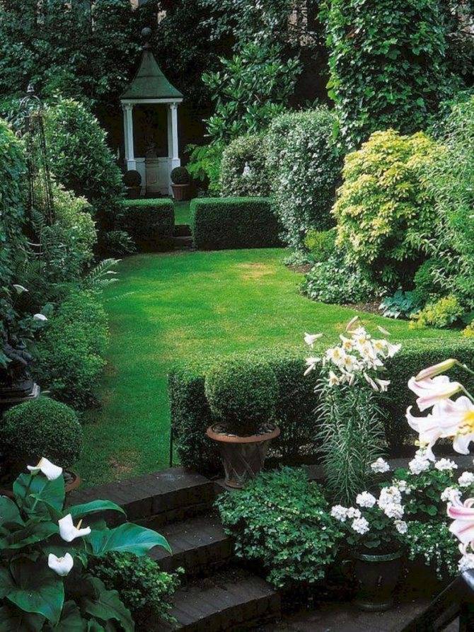 Ландшафтный дизайн садового участка загородного дома на 10 соток с фото: примеры оформления квадратных и прямоугольных территорий своими руками, идеи