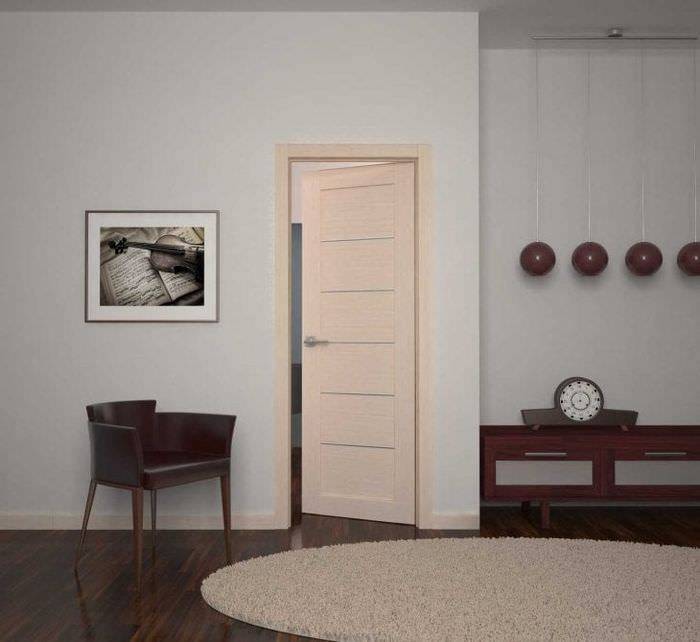 Светлые двери в интерьере: виды, цветовая гамма, сочетание с полом, стенами, мебелью