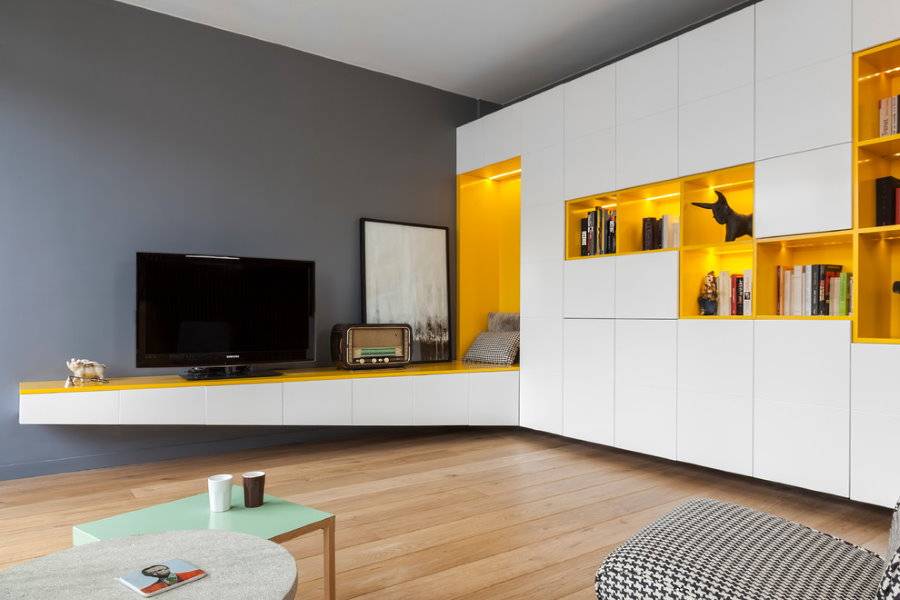 Дизайн дачного дома, современный интерьер маленьких комнат, стильное оформление гостиной просто и со вкусом
 - 35 фото
