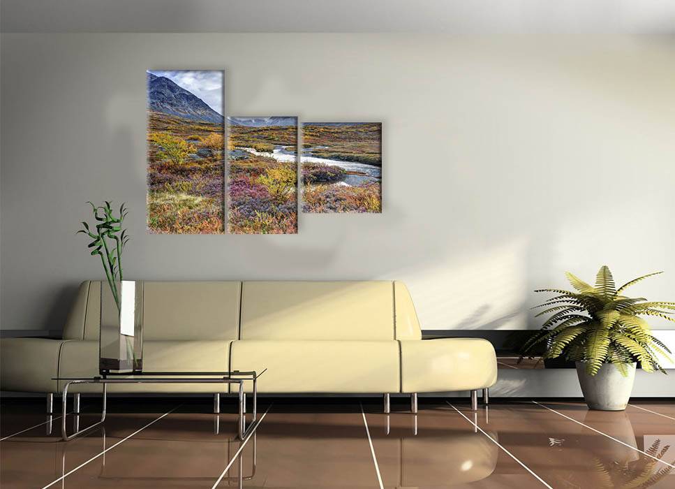 Картины на стену в интерьере гостиной: какие повесить над диваном в зале, как выбрать большие и длинные по горизонтали, фото