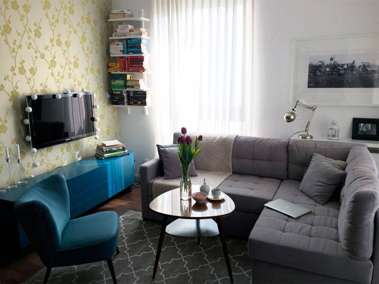 Как расставить мебель в комнате: 150+ (фото) правильно и красиво