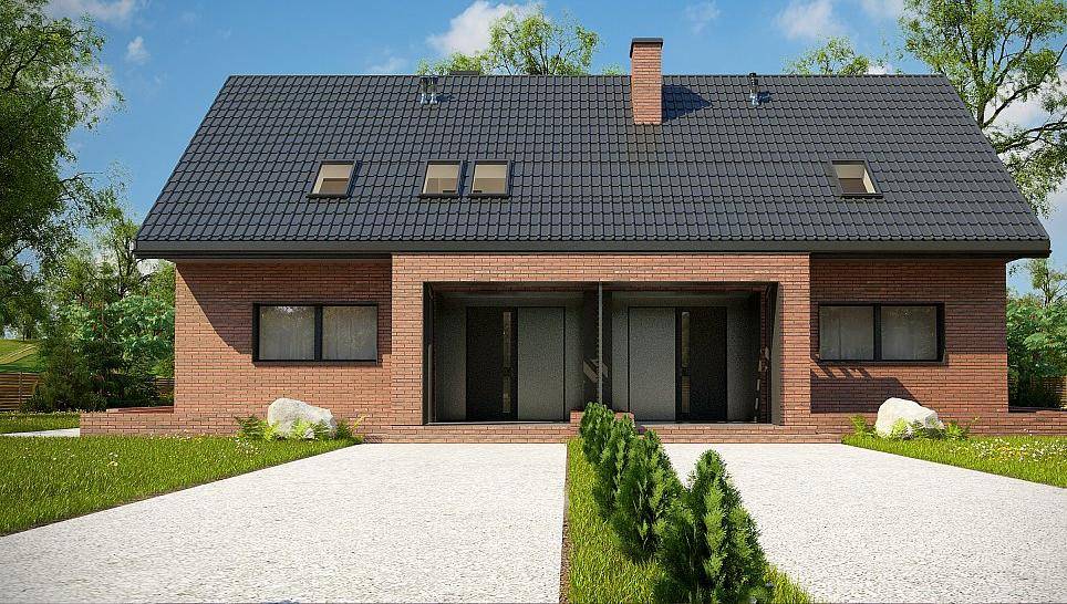 Проекты домов и коттеджей с гаражом | house expert | москва