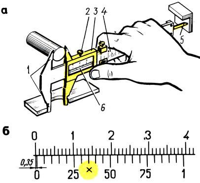 Как правильно пользоваться штангенциркулем в картинках примеры