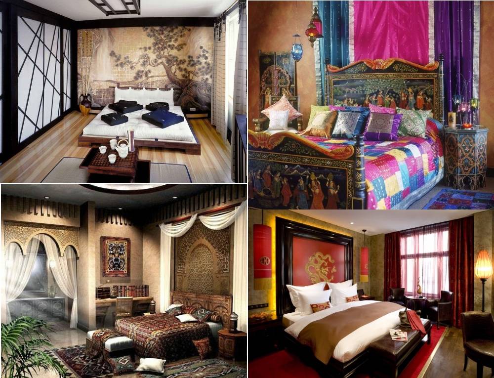 Уютная спальня в восточном стиле: 4 особенности разных стран