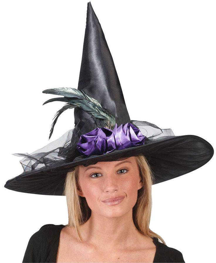 Шляпа ведьмы своими руками - «декор»