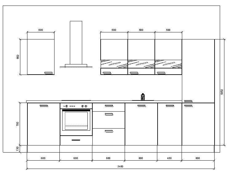 Высота фартука для кухни: стандартные размеры из плитки между шкафами