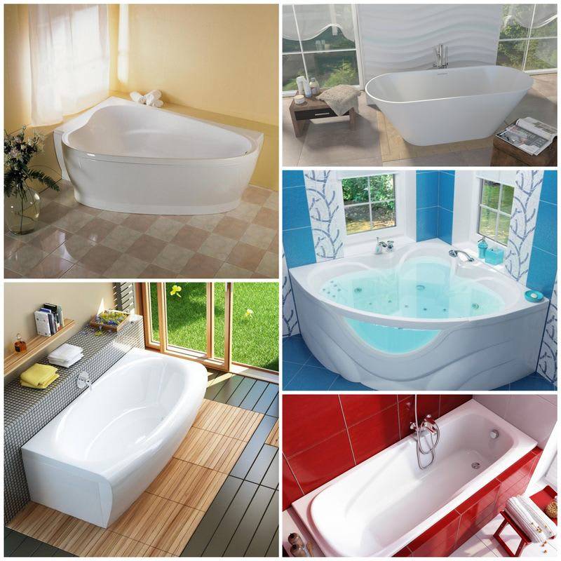 Какую ванну выбрать: акриловую, стальную или чугунную, что лучше? (+ видео)