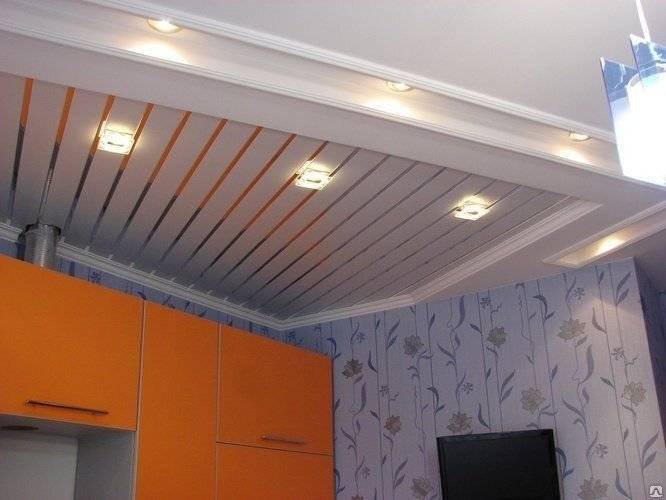 Крепление подвесных панелей на потолок своими руками на кухне