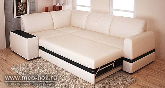 Угловой диван со спальным местом (80 фото): большие модульные модели с уголком в комнату и без подлокотников, размеры 160х200, 180х200 см и другие