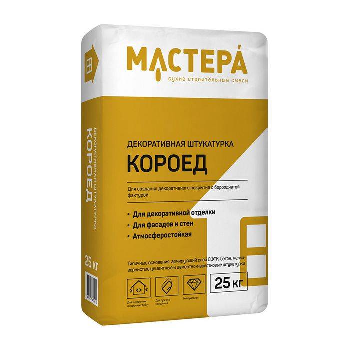 Расход короеда на квадратный метр