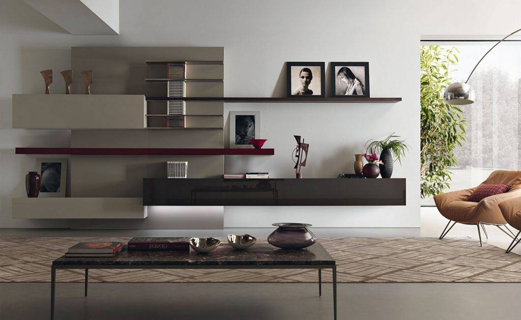 Стеллаж в гостиную: 100 фото новинок дизайна мебели из каталога производителя