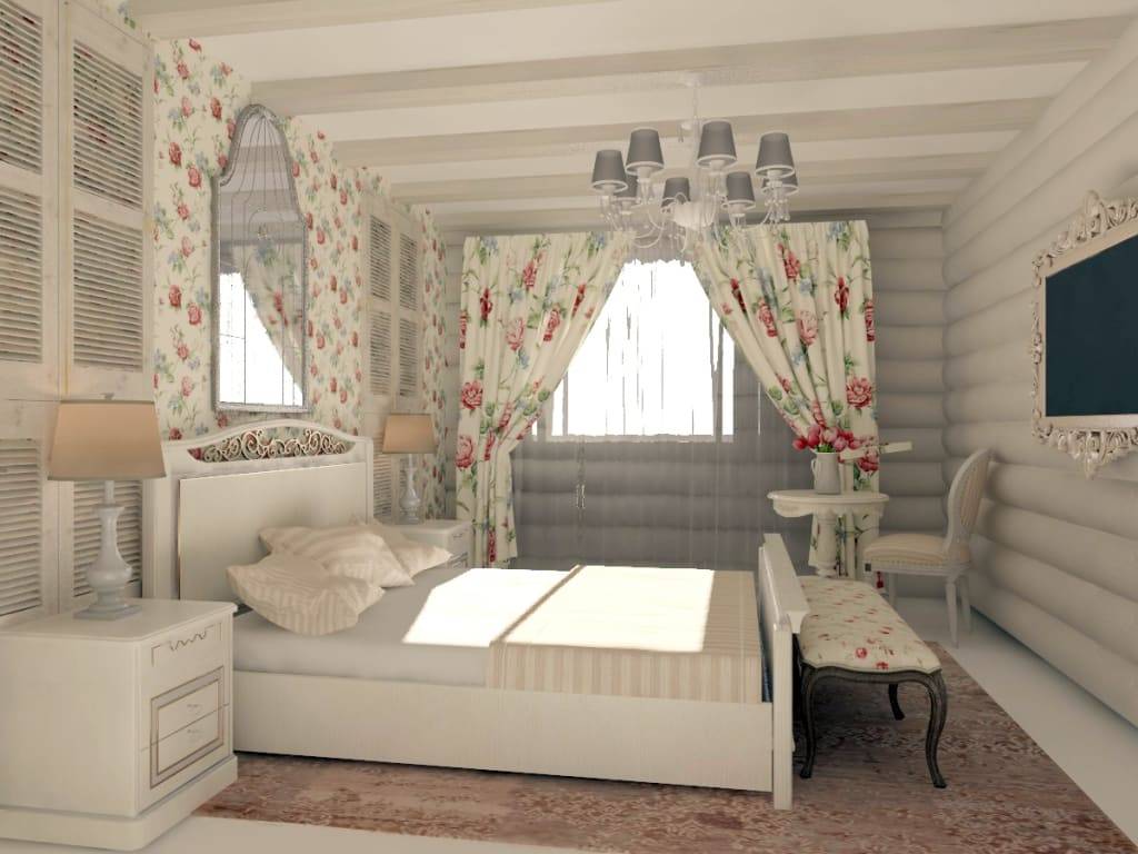 Спальня в деревянном интерьере: как обустроить комнату для сна - smallinterior