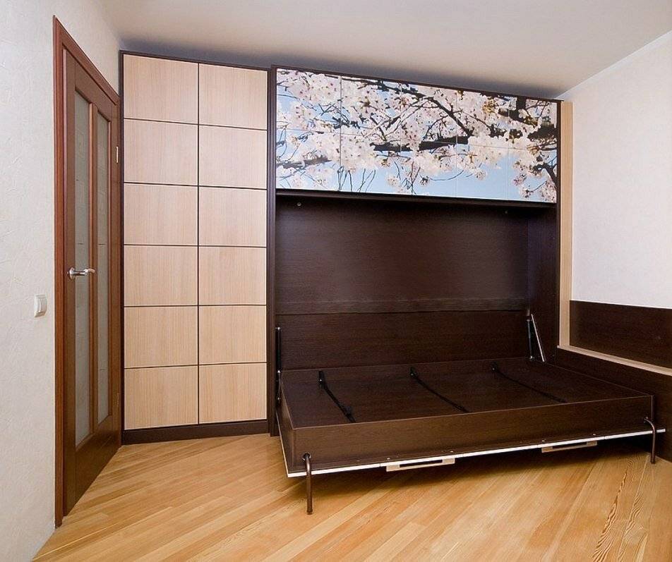Шкафы-кровати (82 фото): кровати-трансформеры откидные, встроенные в стену