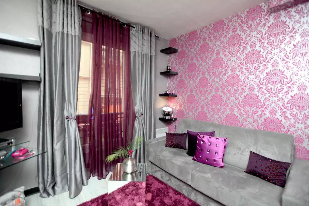 Занавески в гостиную - стильные идеи дизайна. выбор цветовых решений, стиля и материалов занавесок (130 фото)