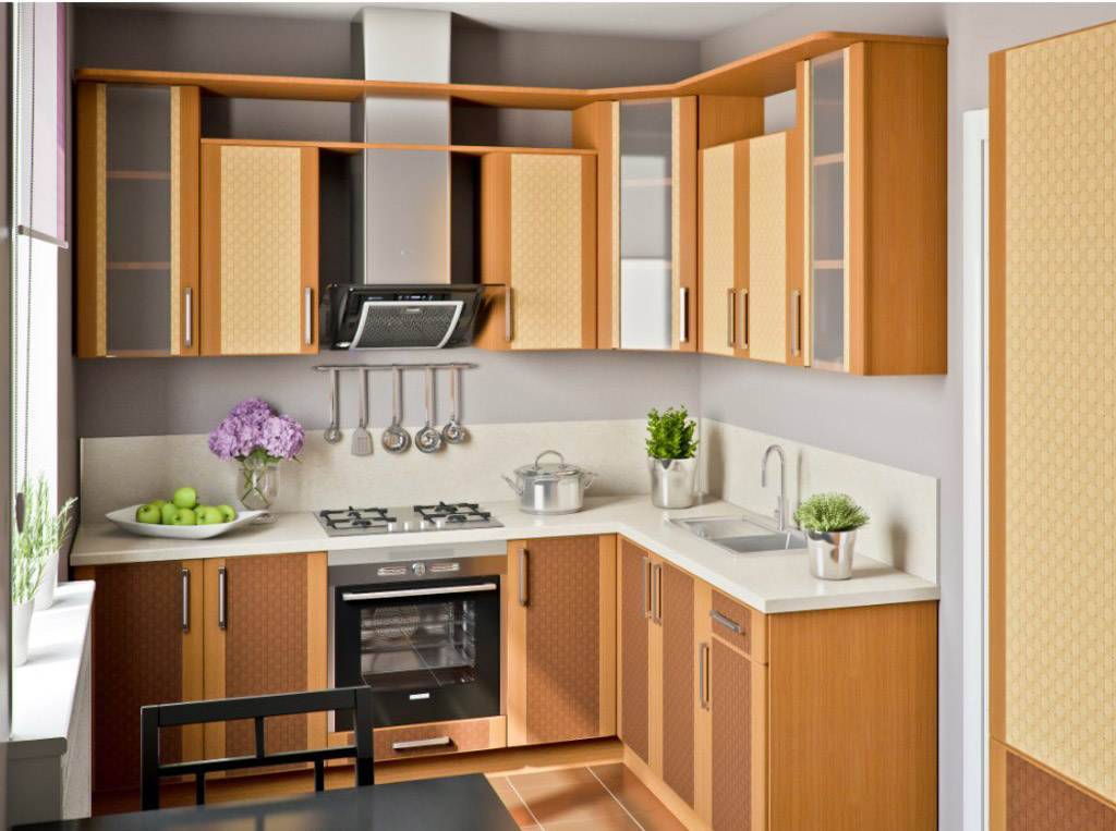Угловые кухни эконом-класса (42 фото): характеристики готовых модульных кухонь. бюджетные малогабаритные кухонные гарнитуры