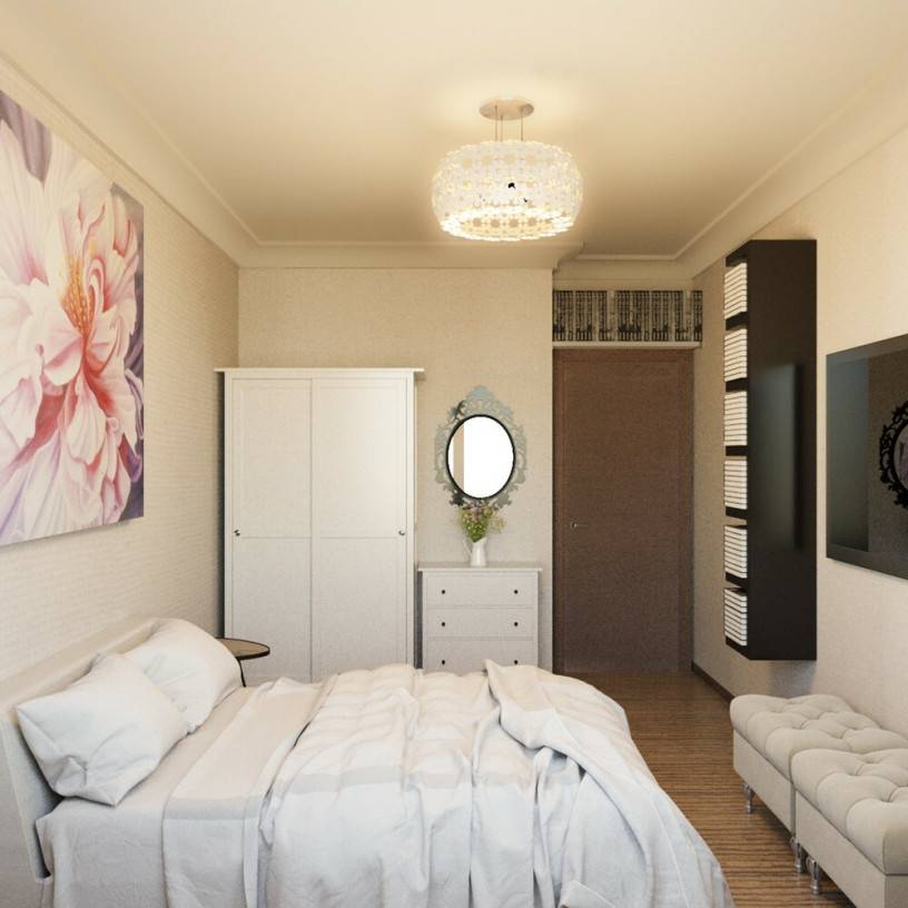 Как сделать удобной спальню 11 кв м: дизайн, освещение и меблировка