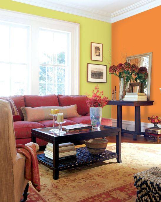 Цвет в интерьере гостиной: топ-150 фото идей дизайна + таблица сочетания цветов