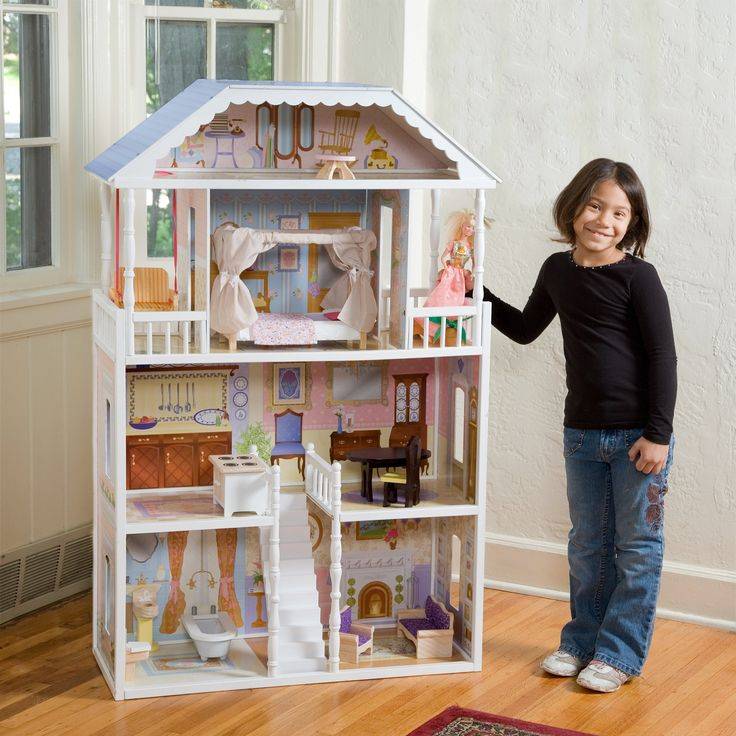Как сделать дом для барби своими руками. домик для кукол из картона и других материалов