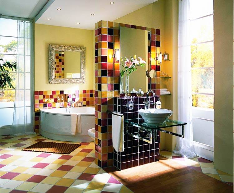 Идеи дизайна интерьера ванной комнаты