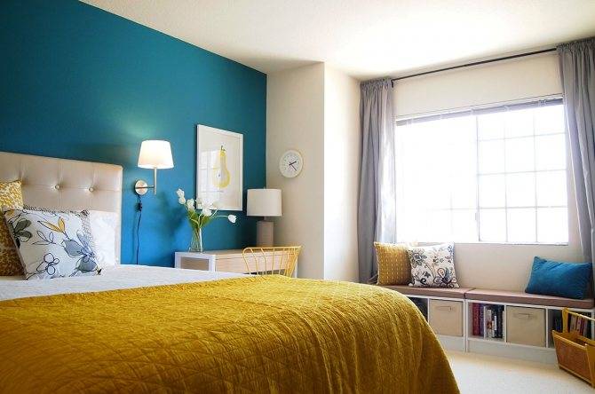 Цвет стен в спальне: 100 фото красивых идей и сочетаний - дизайн интерьера