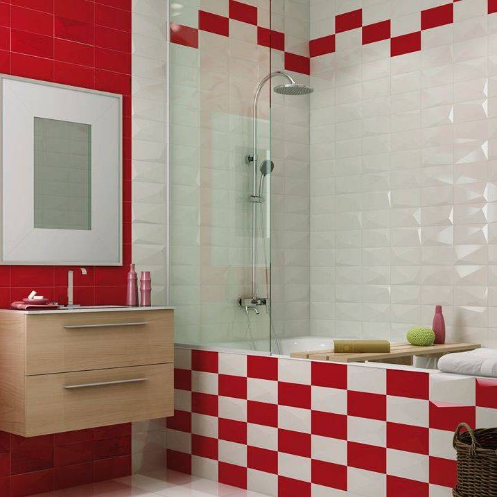 Варианты укладки плитки в ванной комнате: фото и схемы раскладки