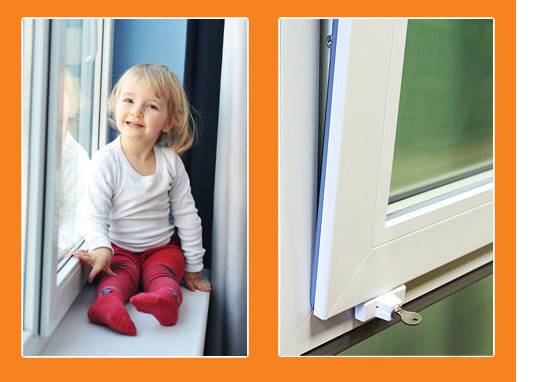 Детский замок на окна – залог безопасности ребенка