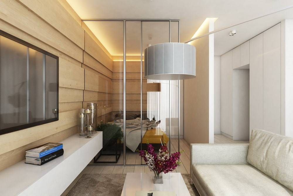 Дизайн квартиры 30 кв. м.: фото планировок небольшой квартиры
