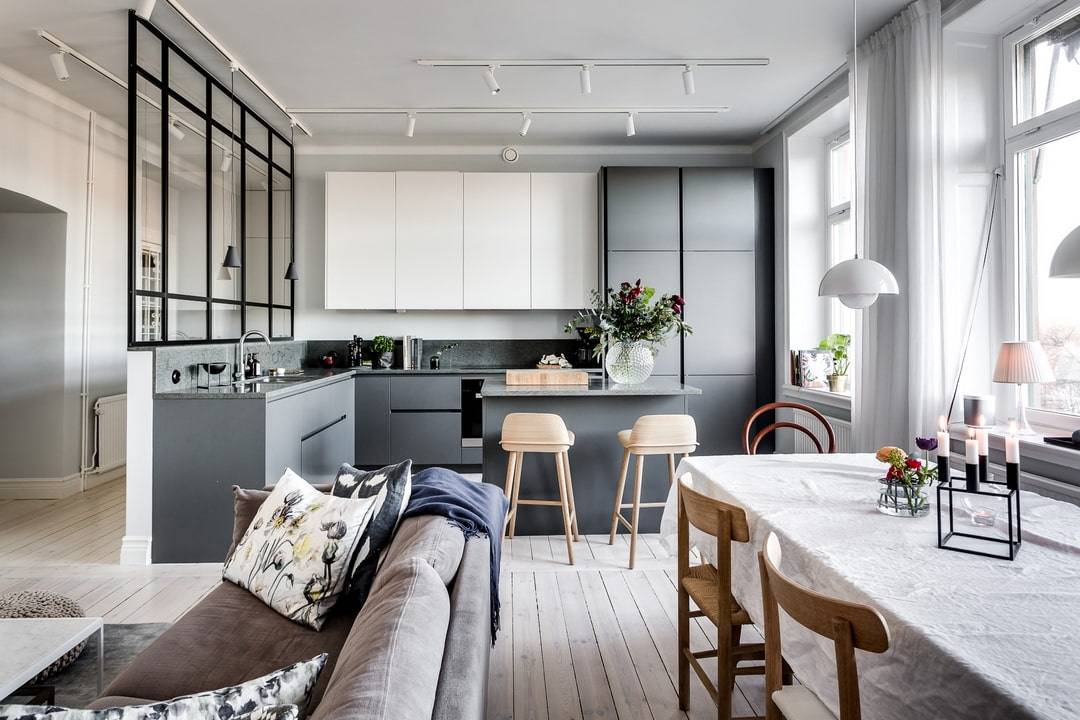 Дизайн квартиры 30 кв.м: лучшие проекты и оформление интерьера (80 фото) | дизайн и интерьер