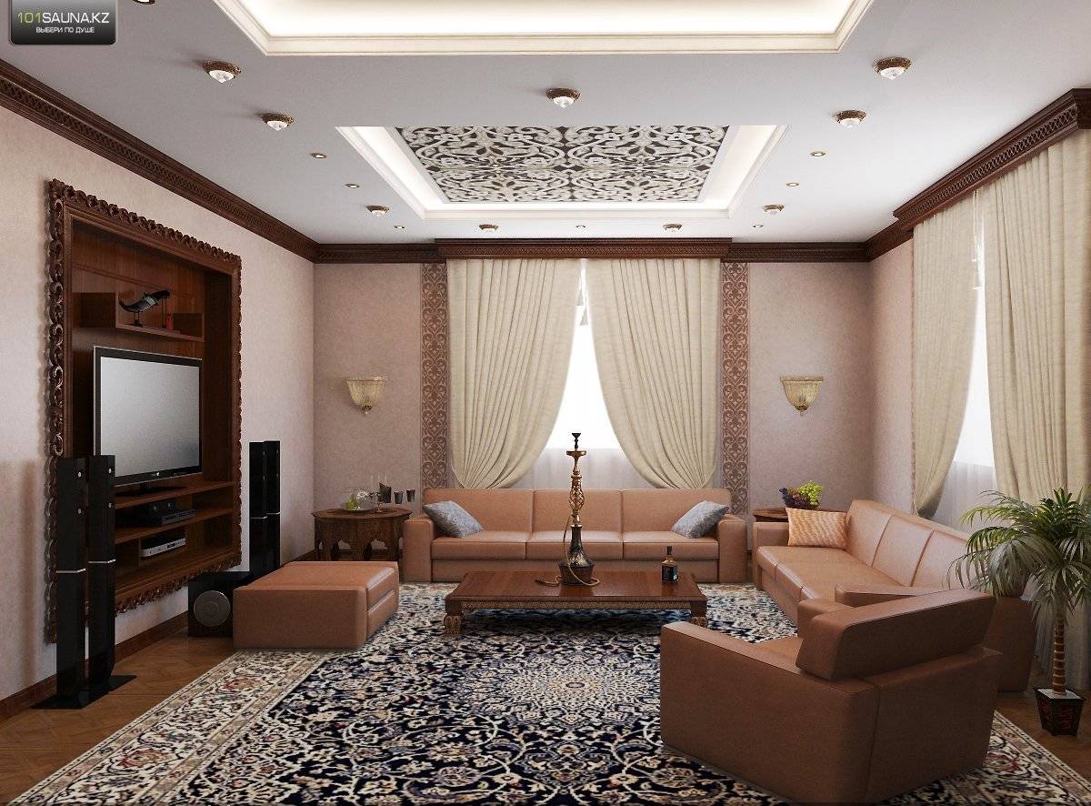 Дизайн зала в квартире: как обустроить, интерьер, мебель