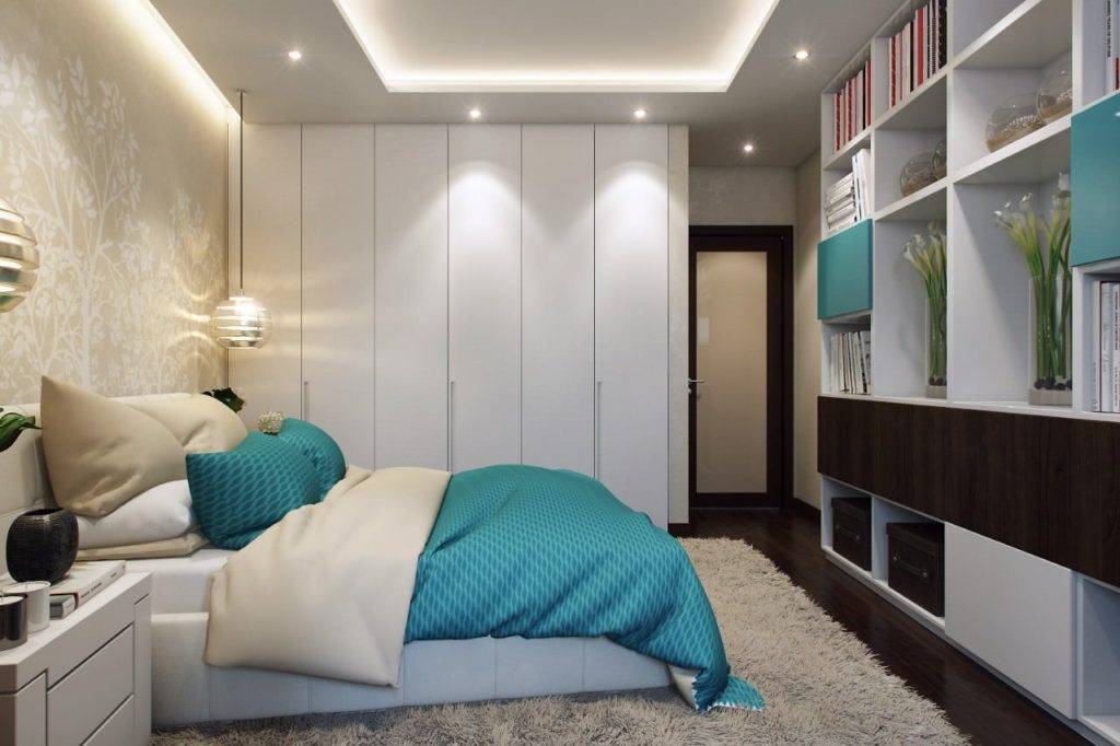 Вариации дизайна спальной комнаты 17 кв м с фото