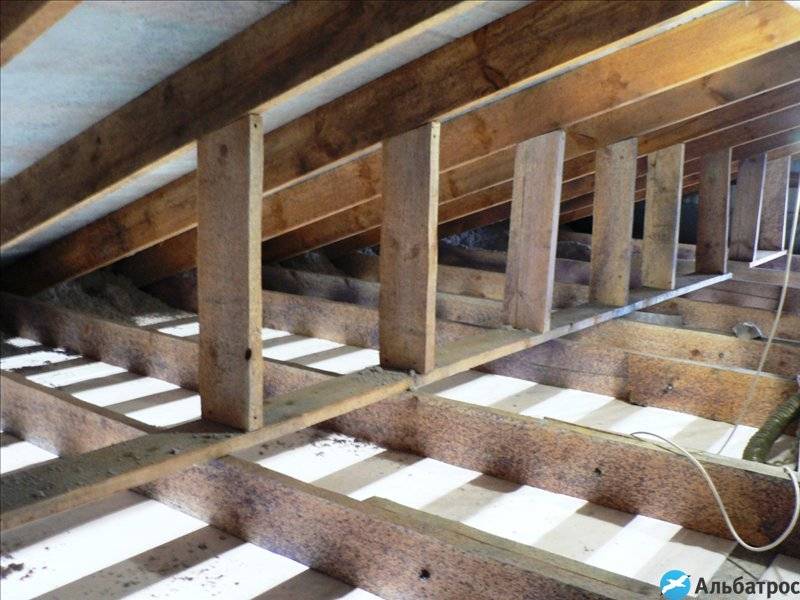 Деревянные перекрытия между этажами по балкам: их устройство и монтаж своими руками