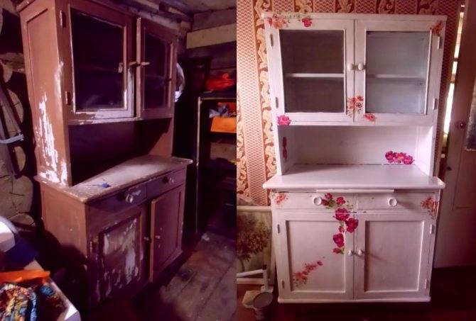Старая мебель: как обновить своими руками, переделка советской стенки в современную в домашних условиях, дизайн мебели, реставрация тумбочки