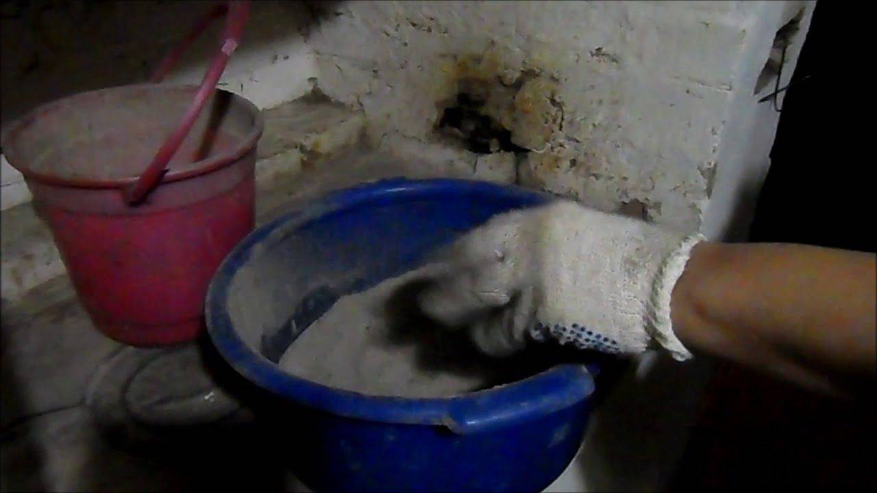 Штукатурка для печей и каминов из кирпича: как приготовить раствор своими руками