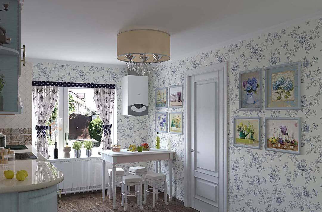 Французская провинция у вас в квартире // обои в стиле прованс: 3 способа отделки стен и 6 идей утилизации остатков