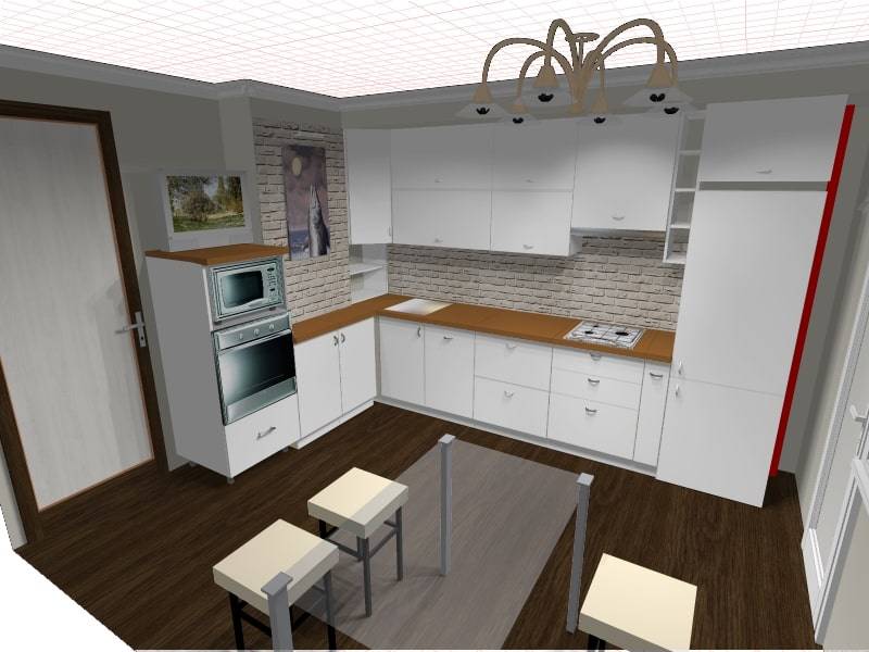 Кухня 10 кв м в доме серии п44: решение проблемы с коробом вентиляции