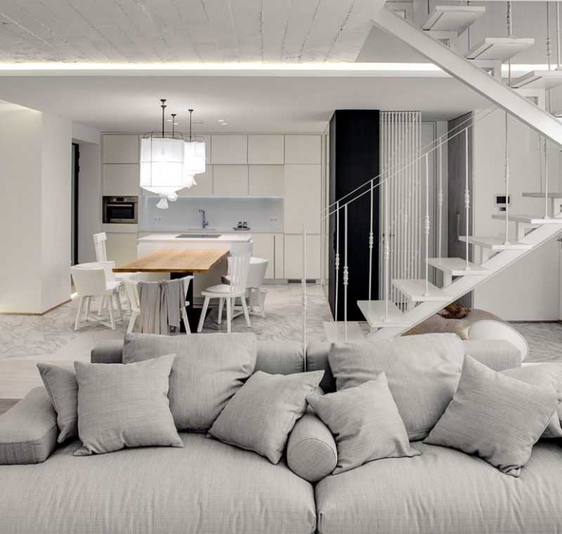 Дизайн квартиры в светлых тонах (36 фото). современный интерьер