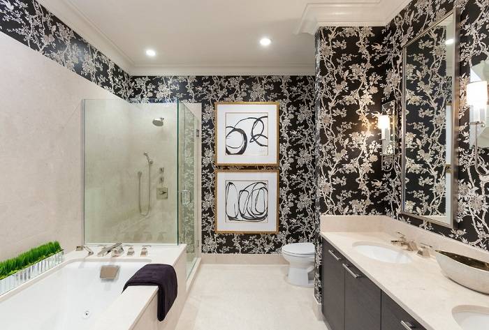 Дизайн плитки в ванной комнате