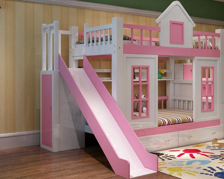 Двухъярусная детская кровать (93 фото): виды двухэтажных кроваток для детей, размеры двухуровневых металлических выкатных моделей