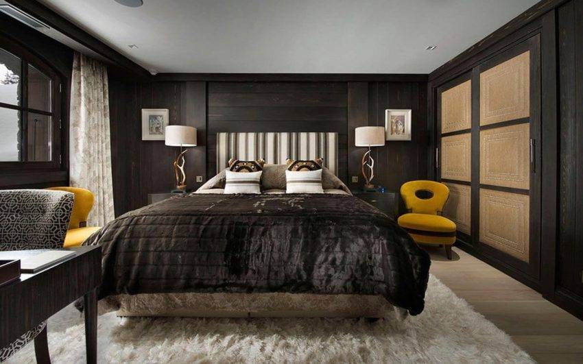 Черная спальня: топ-150 фото новинок, выбор цвета и размещения мебели для красивого дизайна